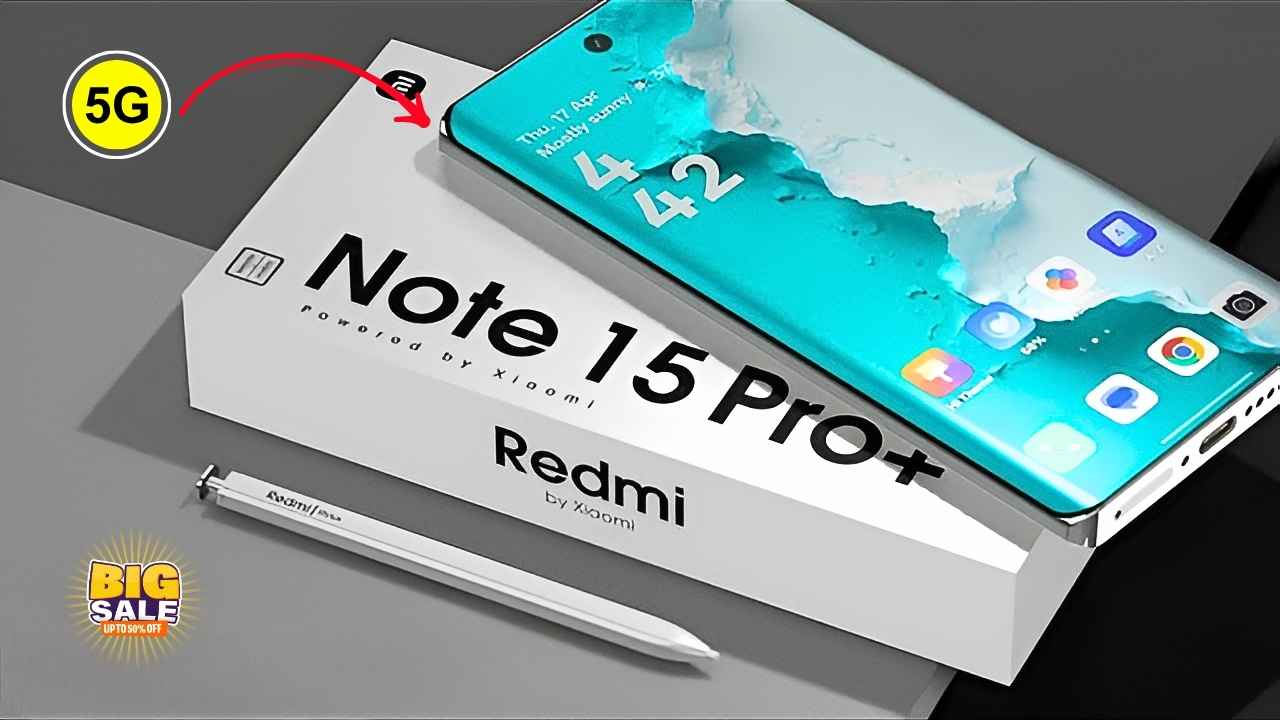 Redmi Note 15 Pro+ 5G con batería de 7000mAh potencia velocidad y autonomía sin límites