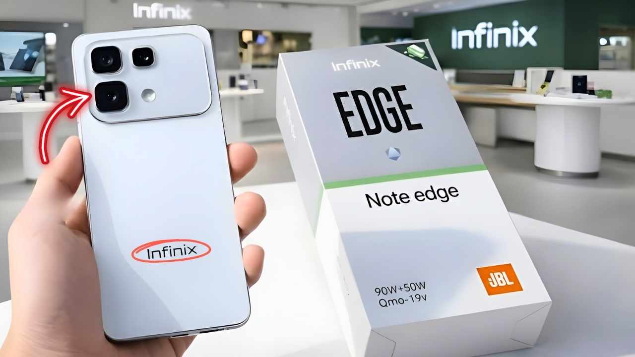 Infinix Note Edge llega en 2026 con potencia Dimensity 7100 y diseño premium